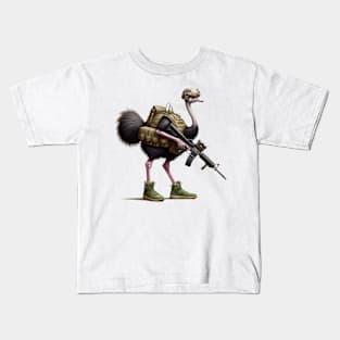 Tactical Ostrich Kids T-Shirt